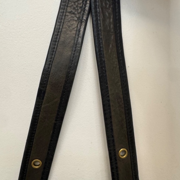 Vintage Coach Black Crescent - Picture 2 of 12